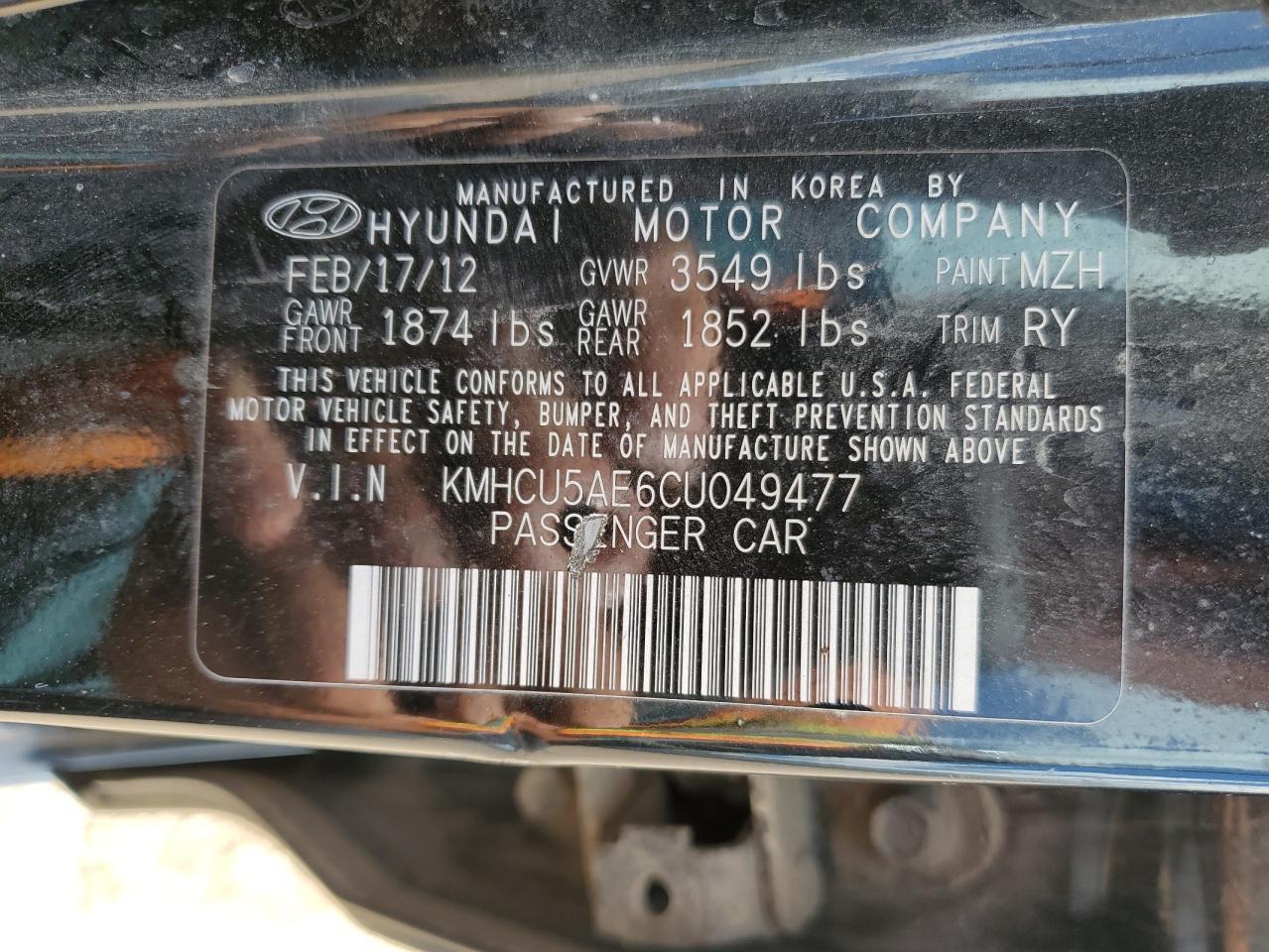 2012 HYUNDAI ACCENT