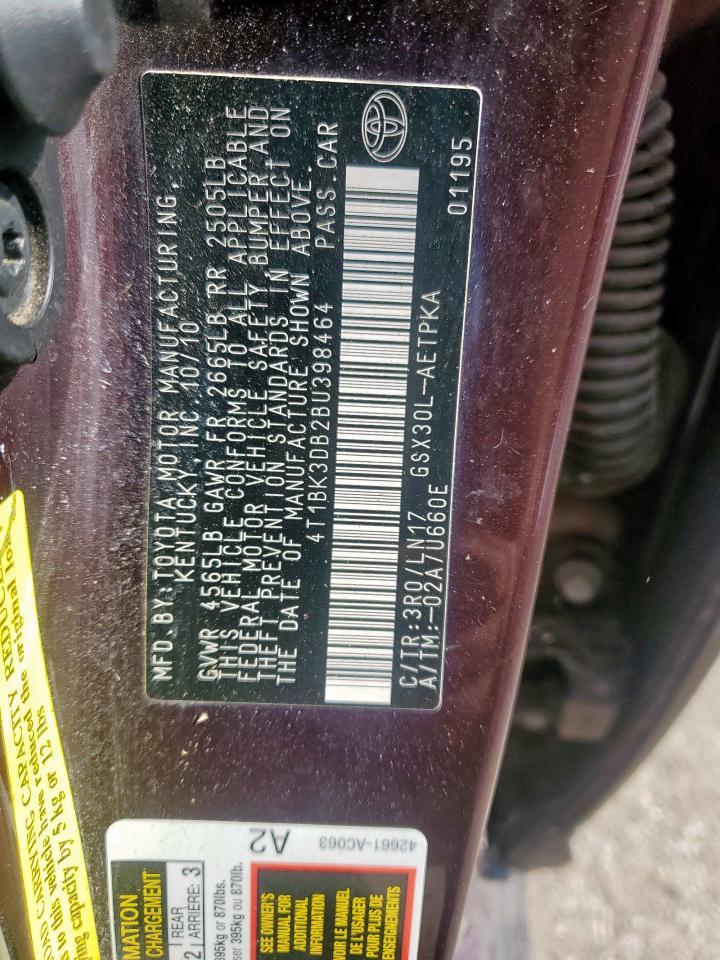 2011 TOYOTA Avalon