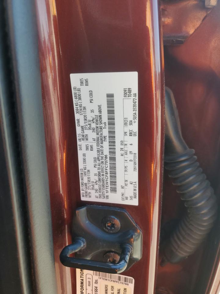 2015 FORD F-150 Lightning