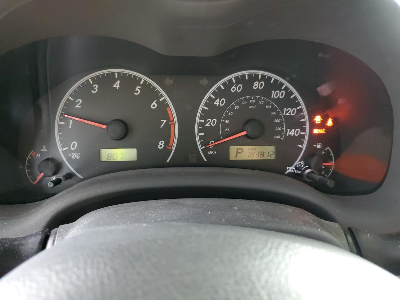 2009 TOYOTA COROLLA
