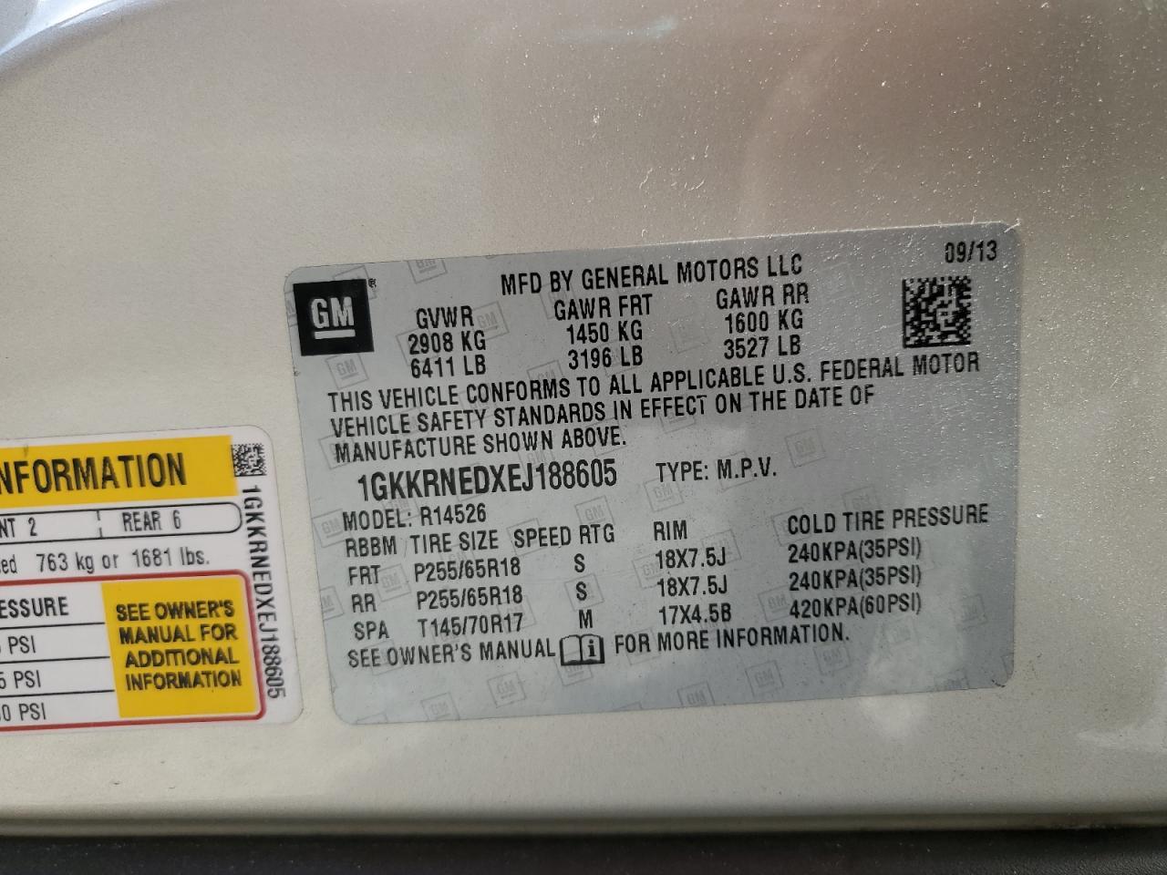 2014 GMC ACADIA