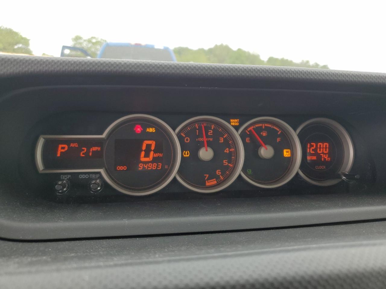 2012 TOYOTA SCION