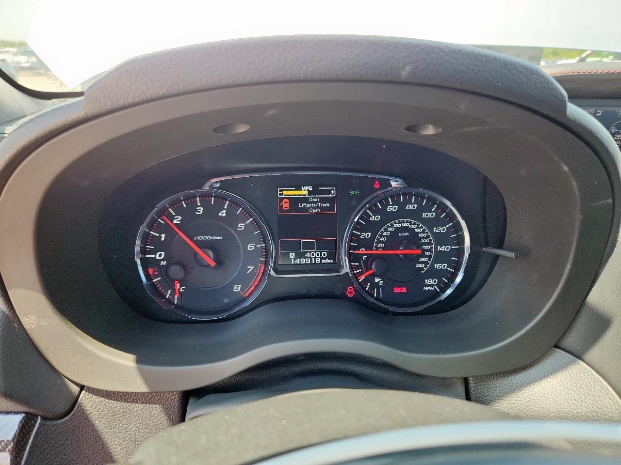 2018 SUBARU WRX