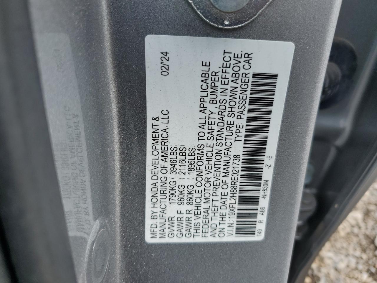 2024 HONDA CIVIC