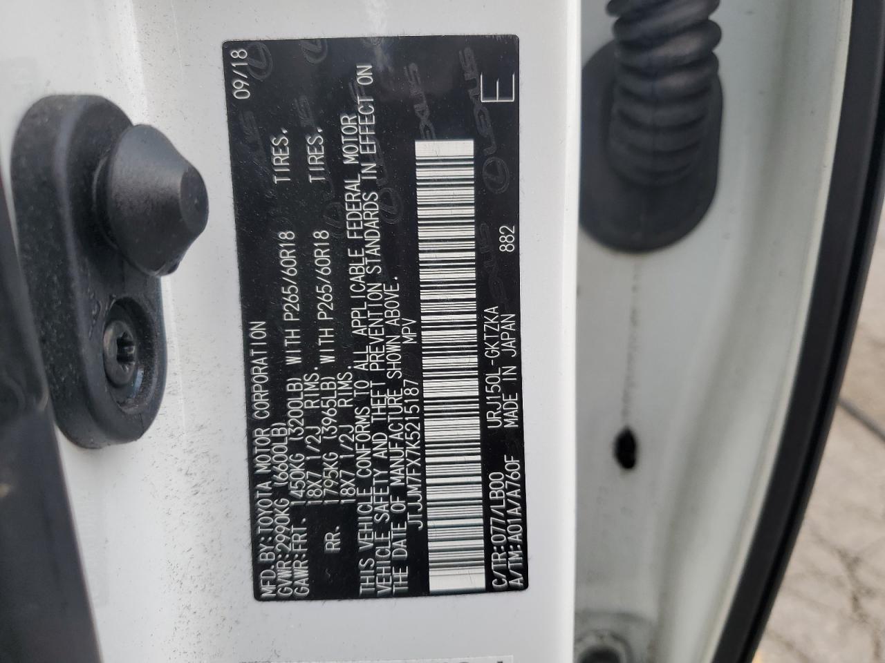 2019 LEXUS Gx