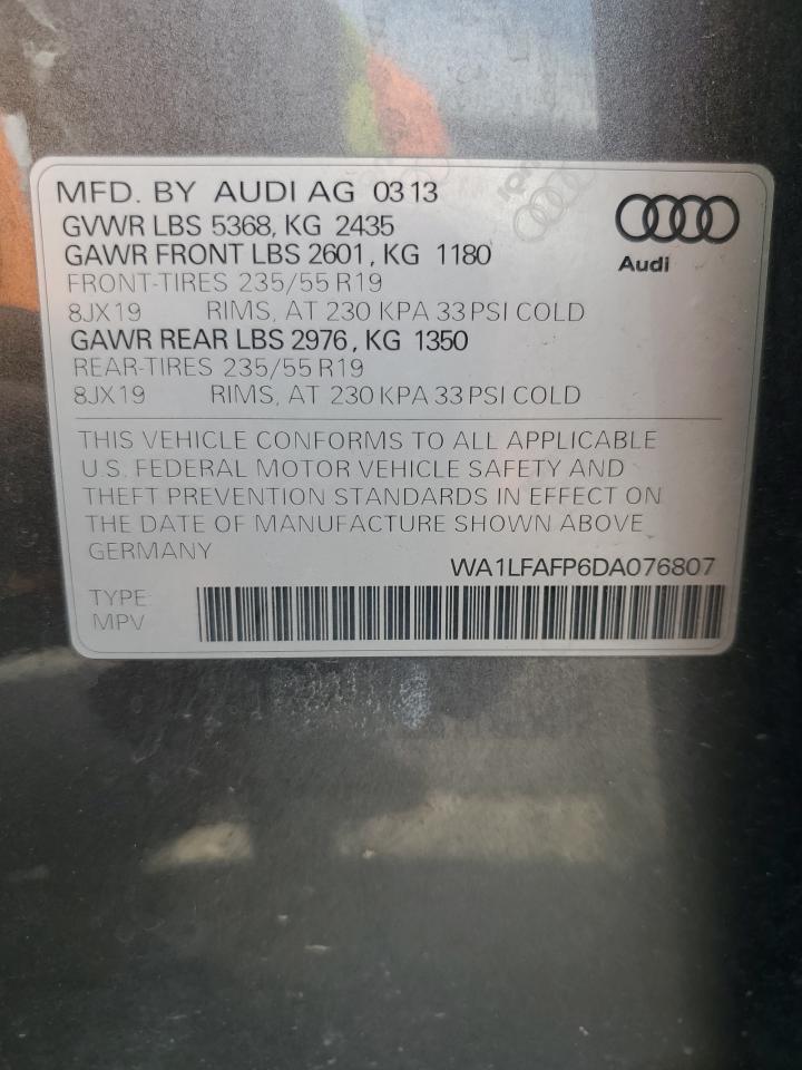 2013 AUDI Q5