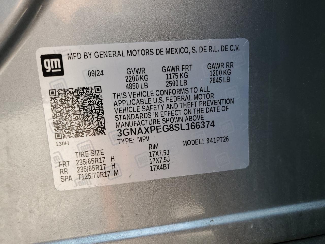 2025 CHEVROLET EQUINOX