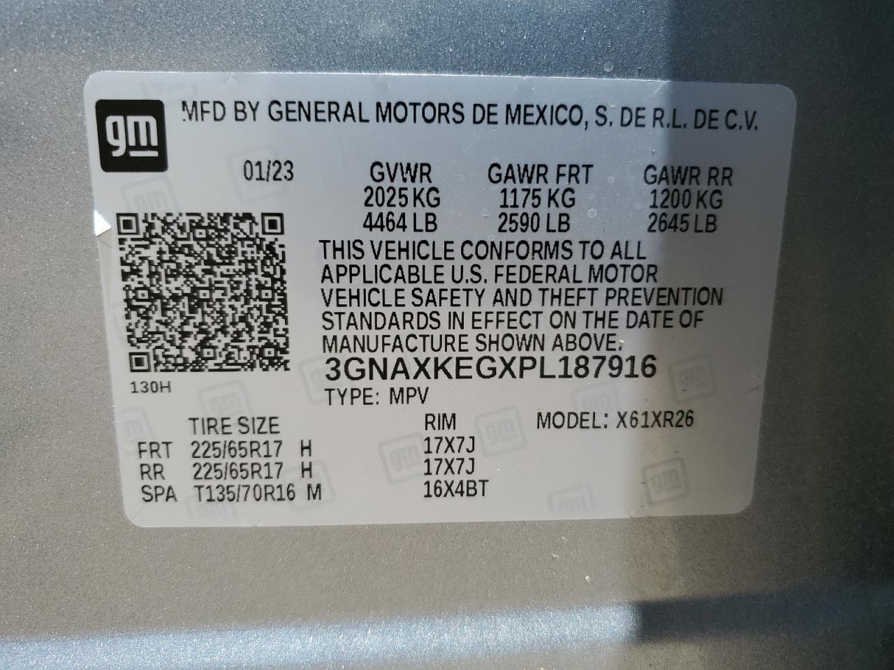 2023 CHEVROLET EQUINOX