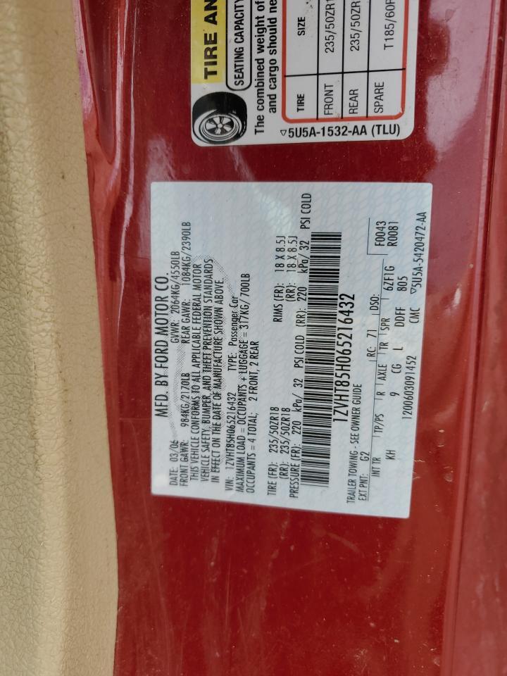 2006 FORD MUSTANG