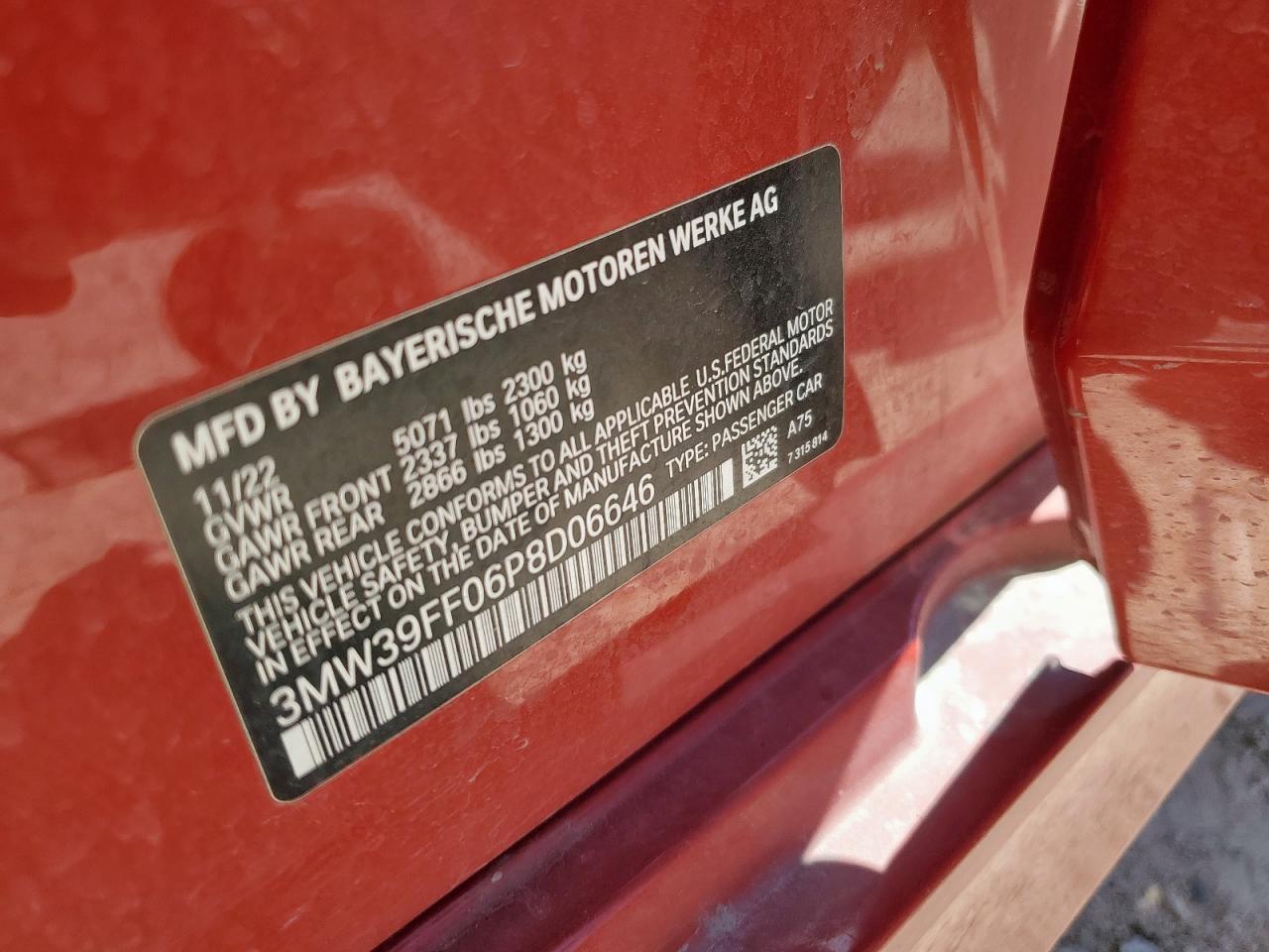 2023 BMW 3 SERIES