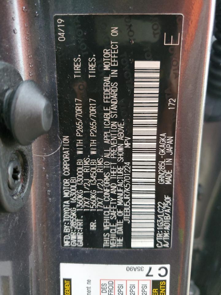 2019 TOYOTA 4Runner