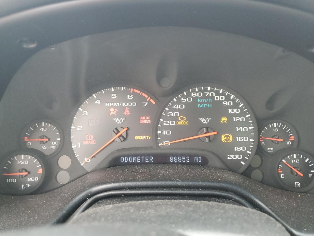 1998 CHEVROLET CORVETTE