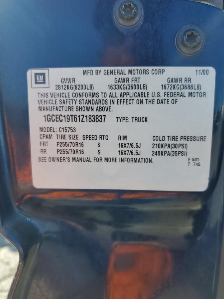 2001 CHEVROLET Silverado