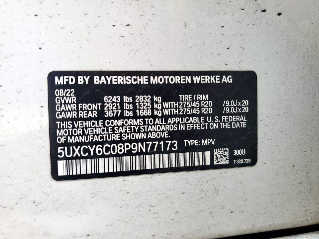 2023 BMW X6