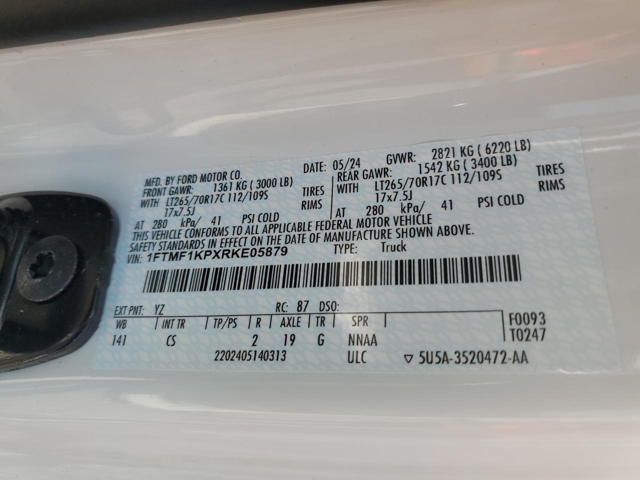2024 FORD F-150