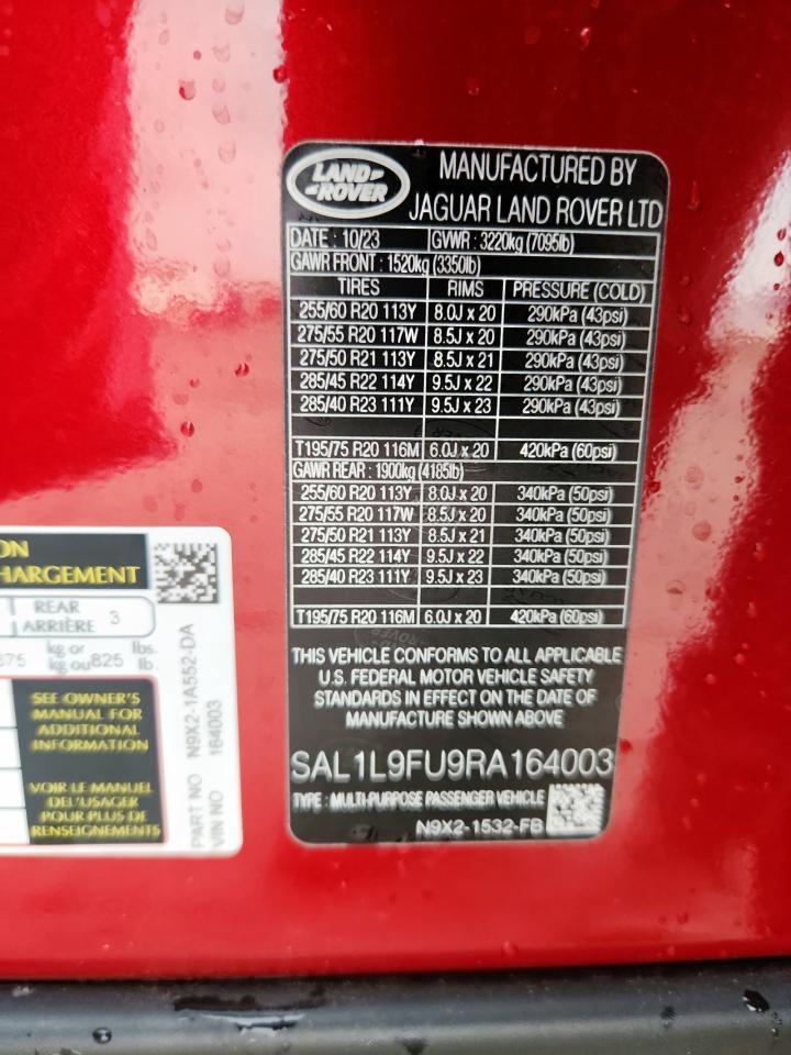 2024 LAND ROVER Range Rover Sport