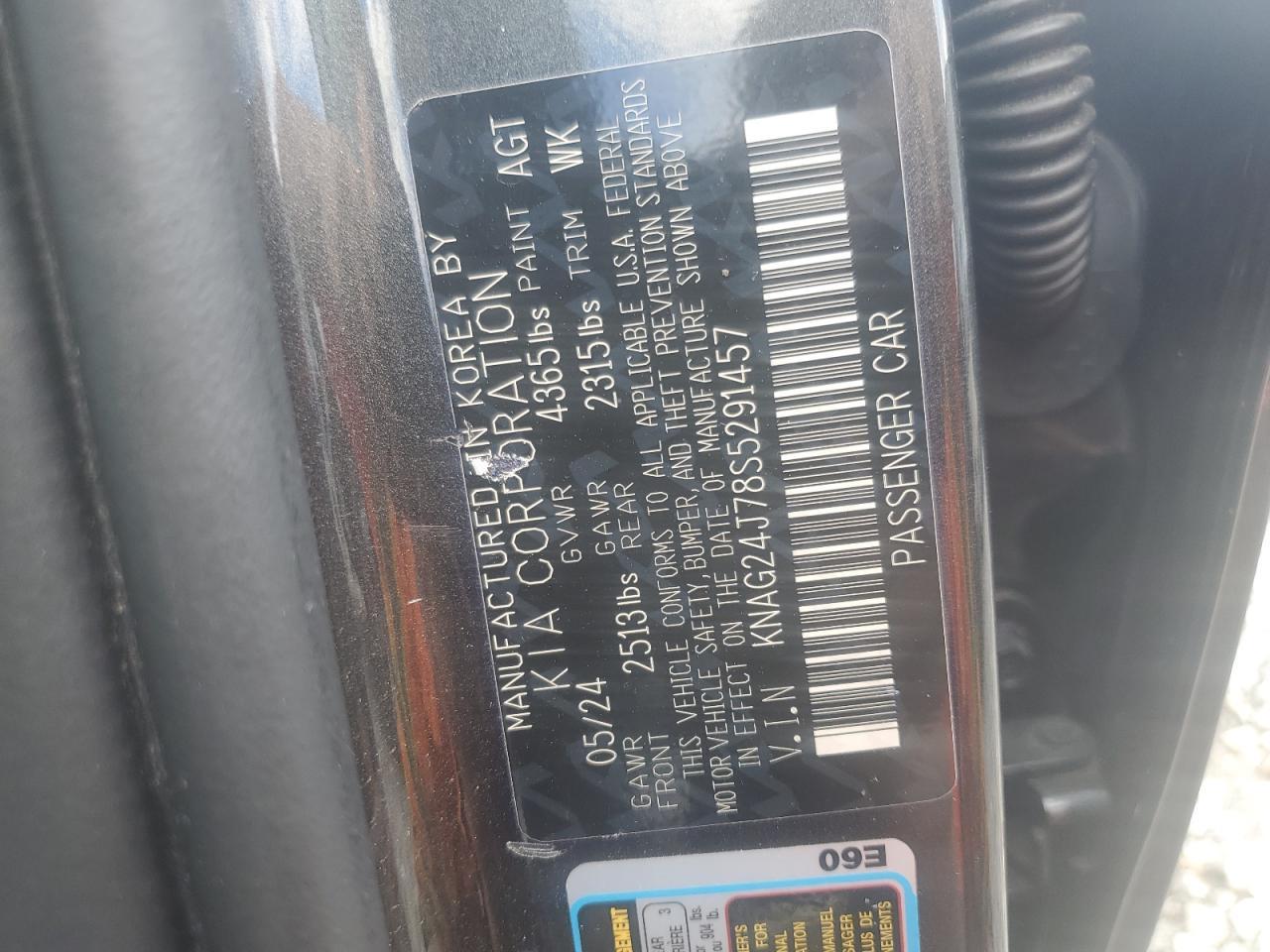 2025 KIA K5