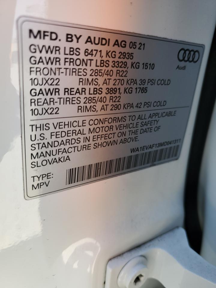 2021 AUDI Q8