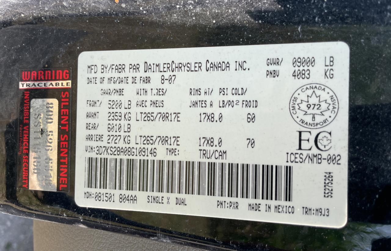 2008 DODGE Ram 2500