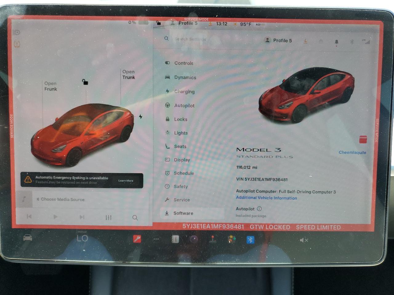 2021 TESLA MODEL 3