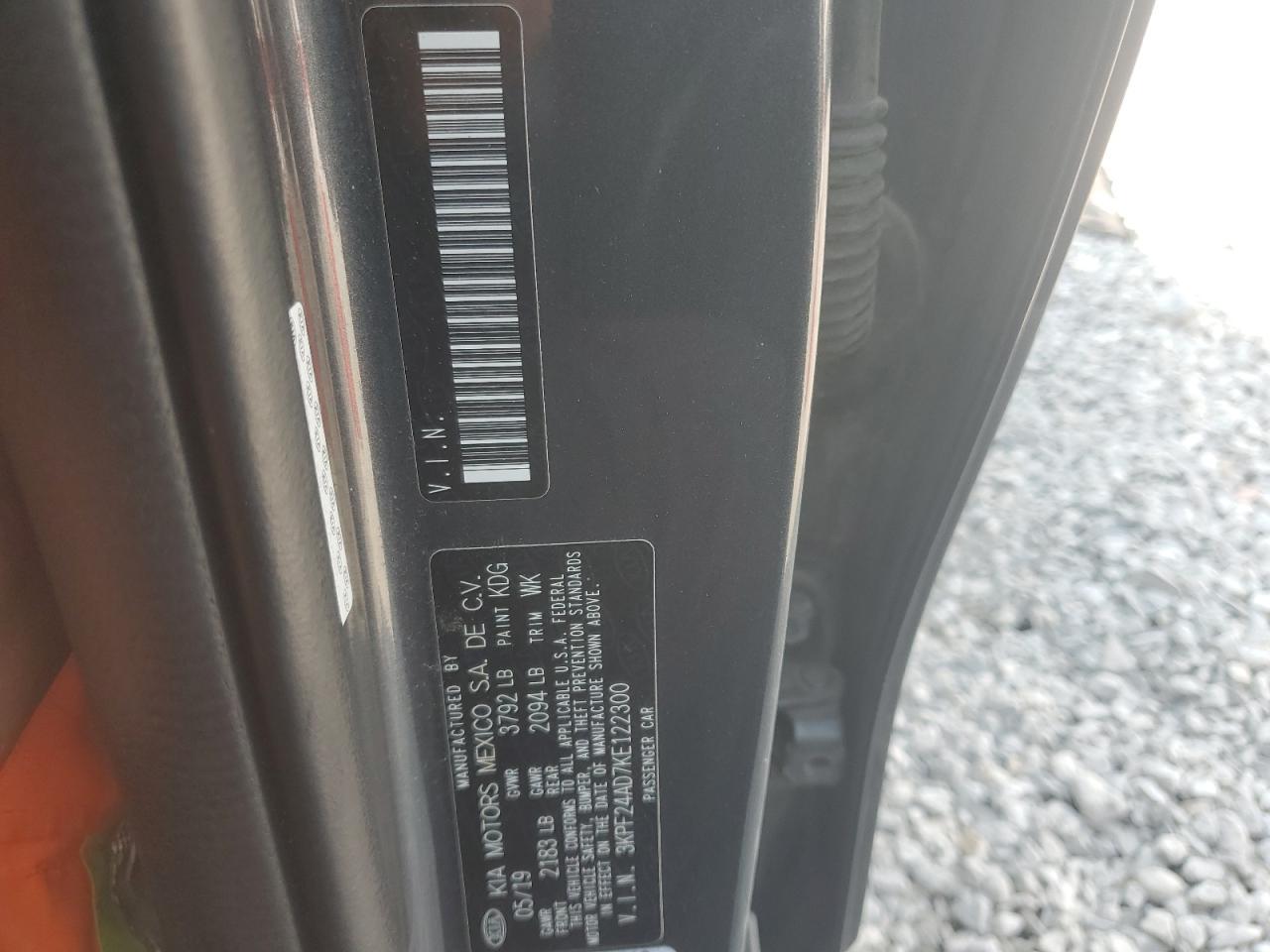 2019 KIA FORTE