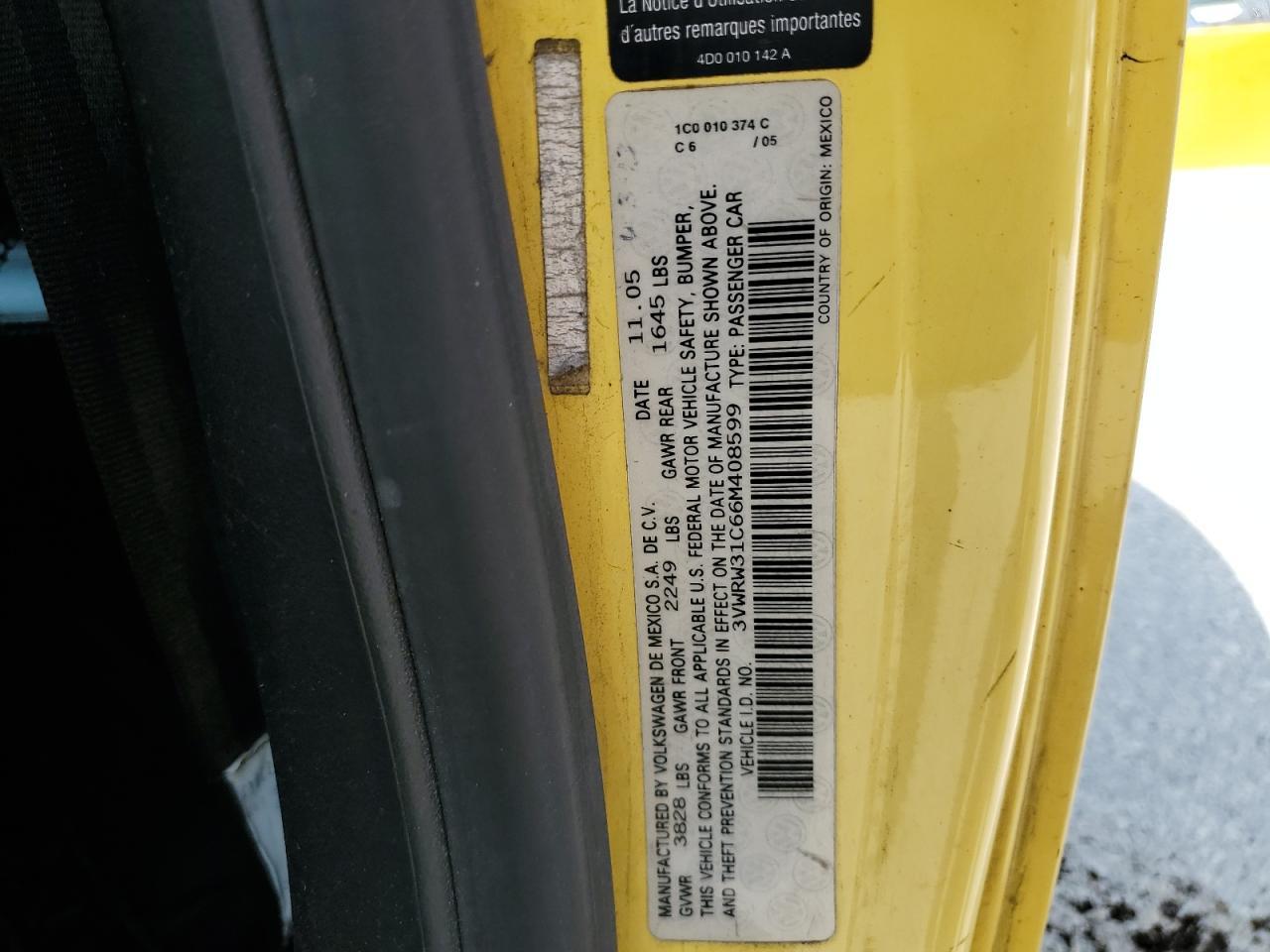2006 VOLKSWAGEN Beetle