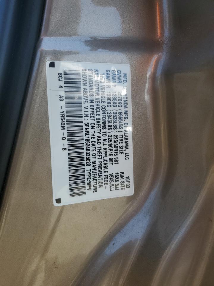 2004 HONDA ODYSSEY