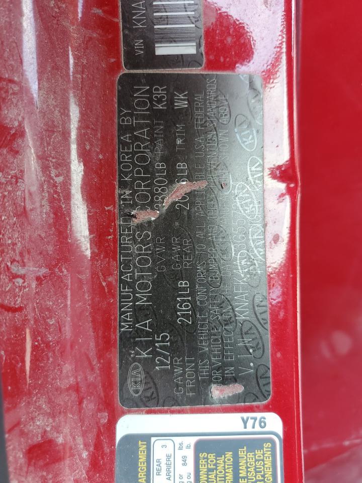 2016 KIA FORTE