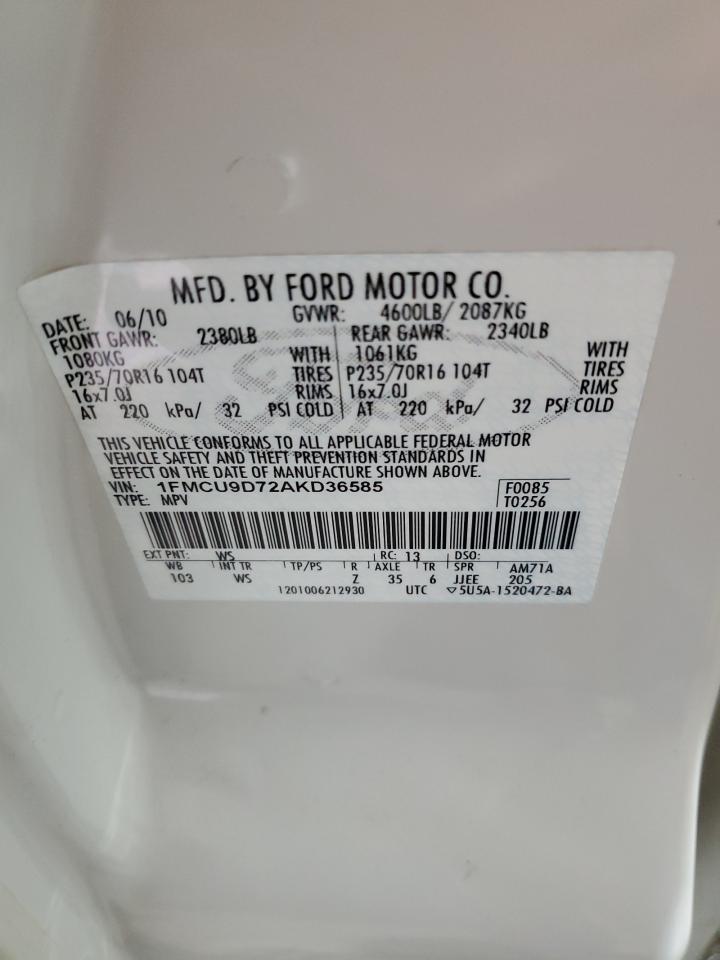 2010 FORD ESCAPE