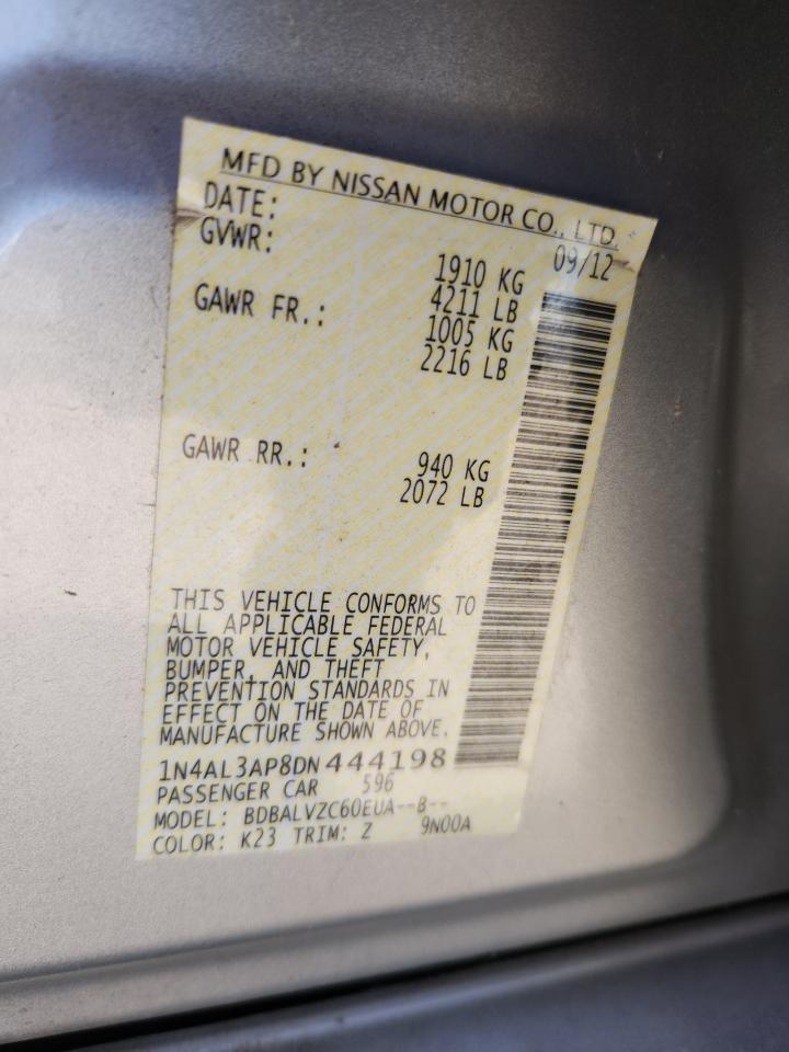 2013 NISSAN ALTIMA
