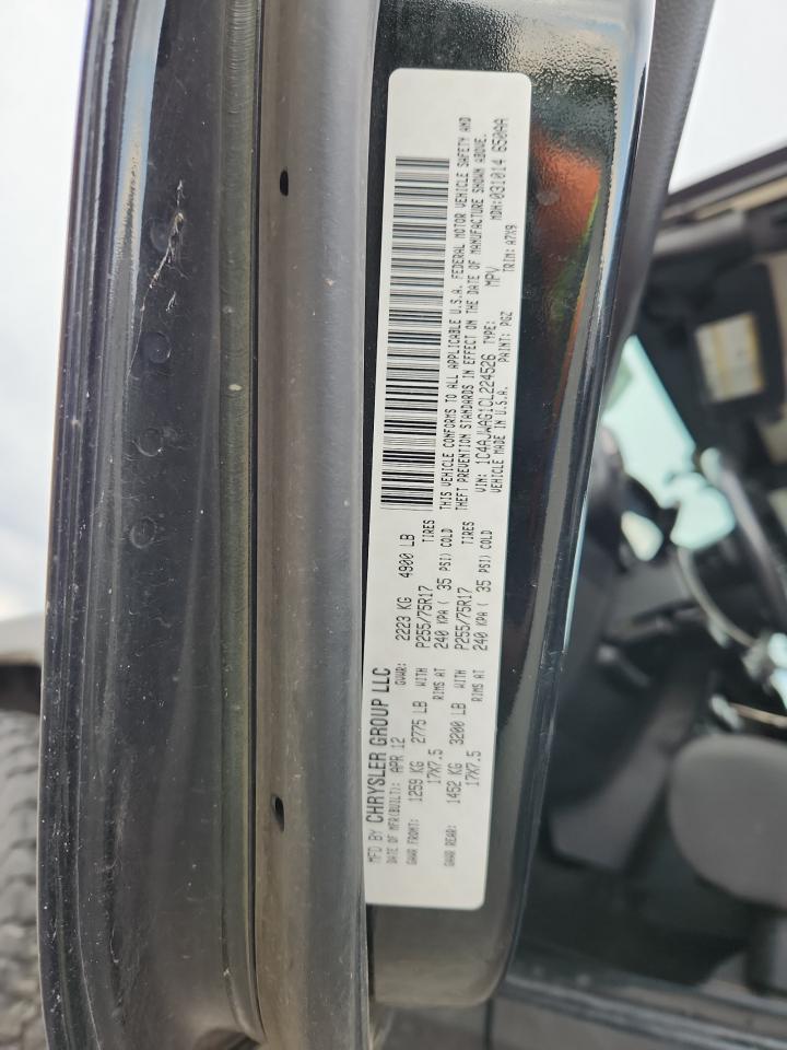 2012 JEEP WRANGLER