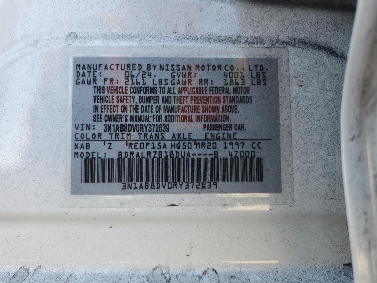 2024 NISSAN SENTRA