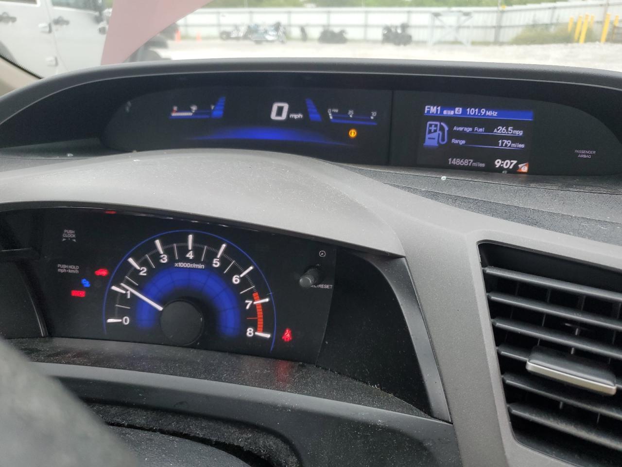 2012 HONDA CIVIC