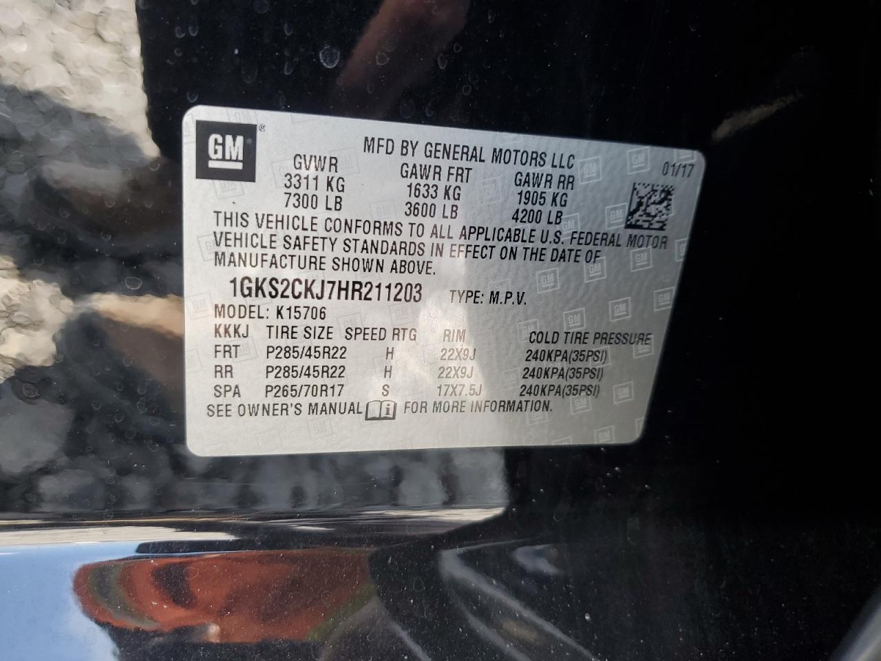 2017 GMC Yukon