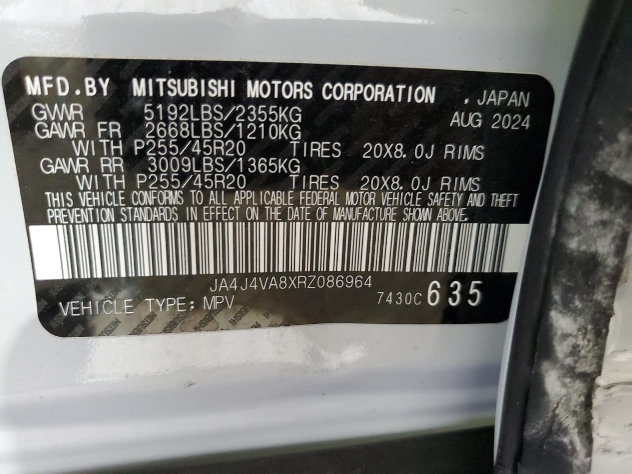 2024 MITSUBISHI outlander