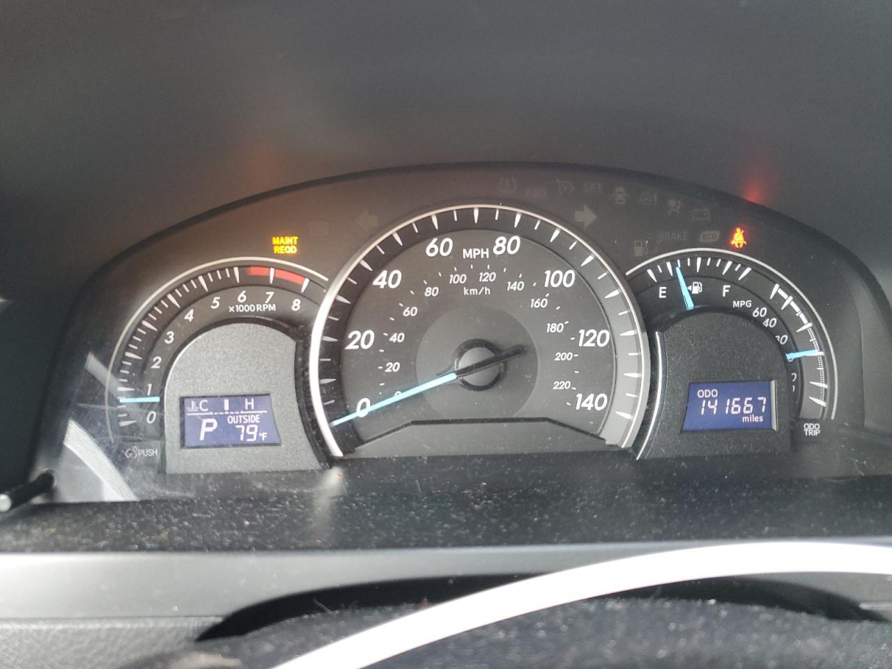 2012 TOYOTA CAMRY