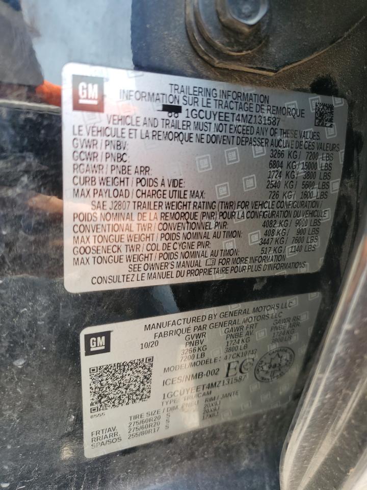 2021 CHEVROLET Silverado