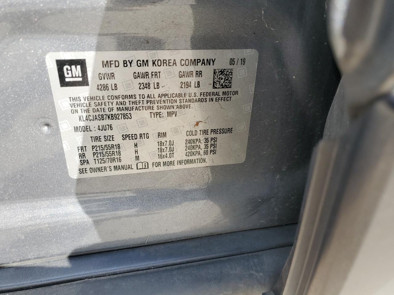 2019 BUICK ENCORE