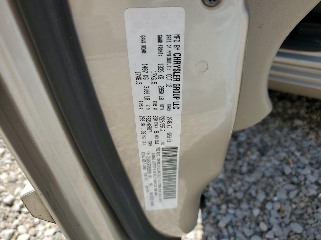 2013 DODGE GRAND CARAVAN