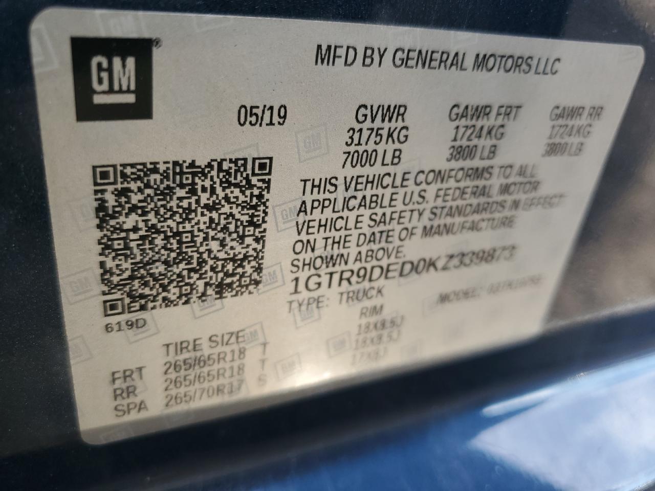 2019 GMC Sierra