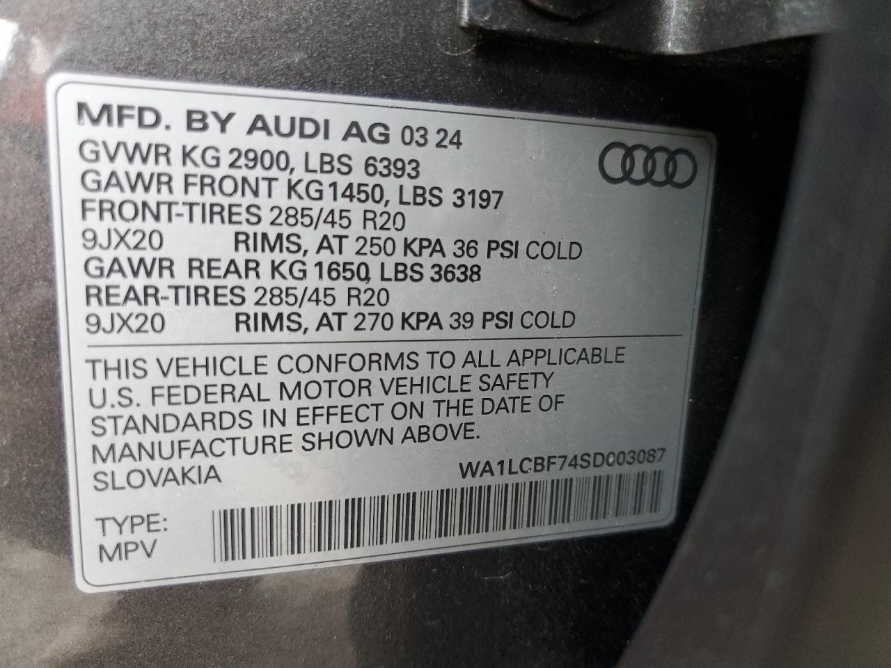 2025 AUDI Q7