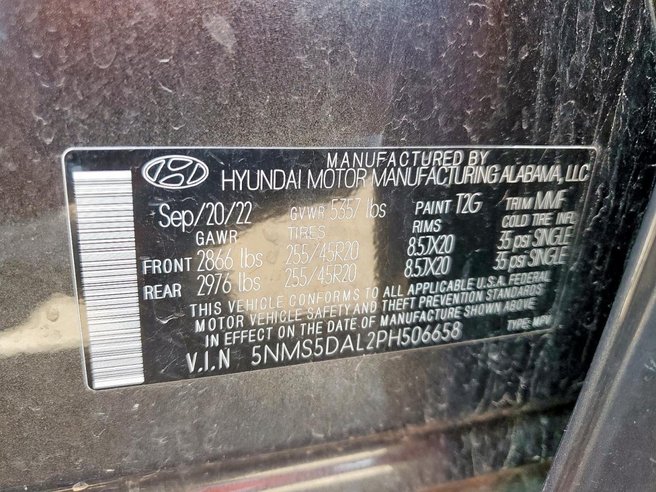 2023 HYUNDAI SANTA FE