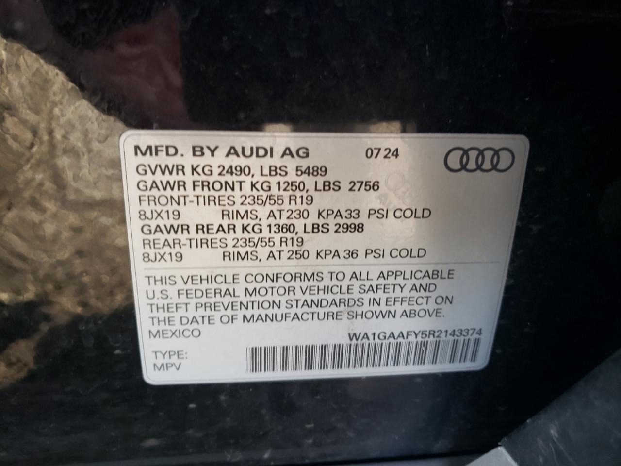 2024 AUDI Q5