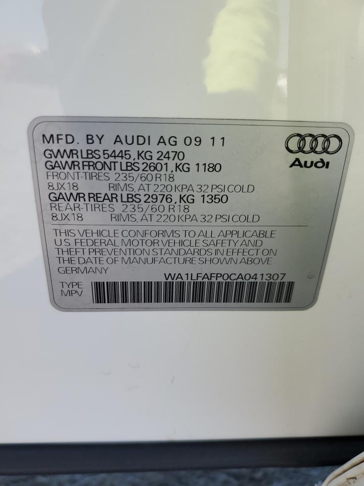 2012 AUDI Q5