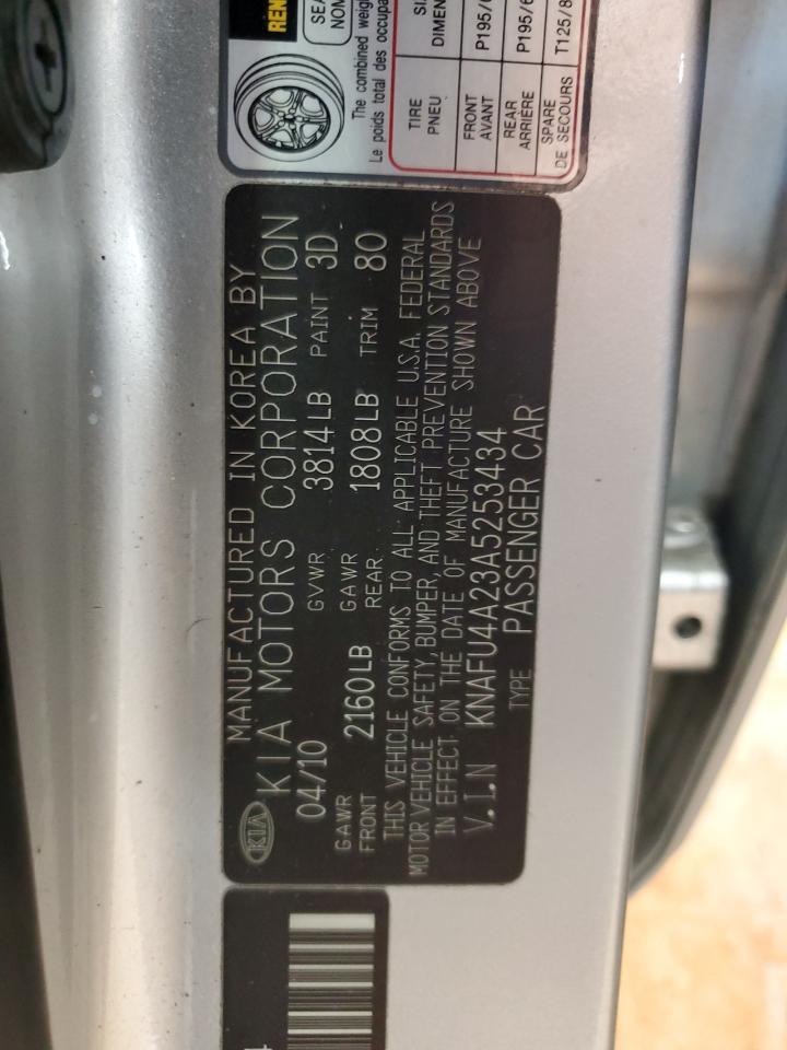 2010 KIA FORTE
