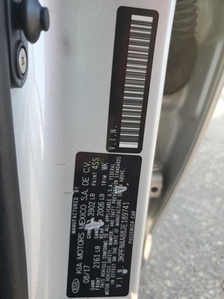 2018 KIA FORTE