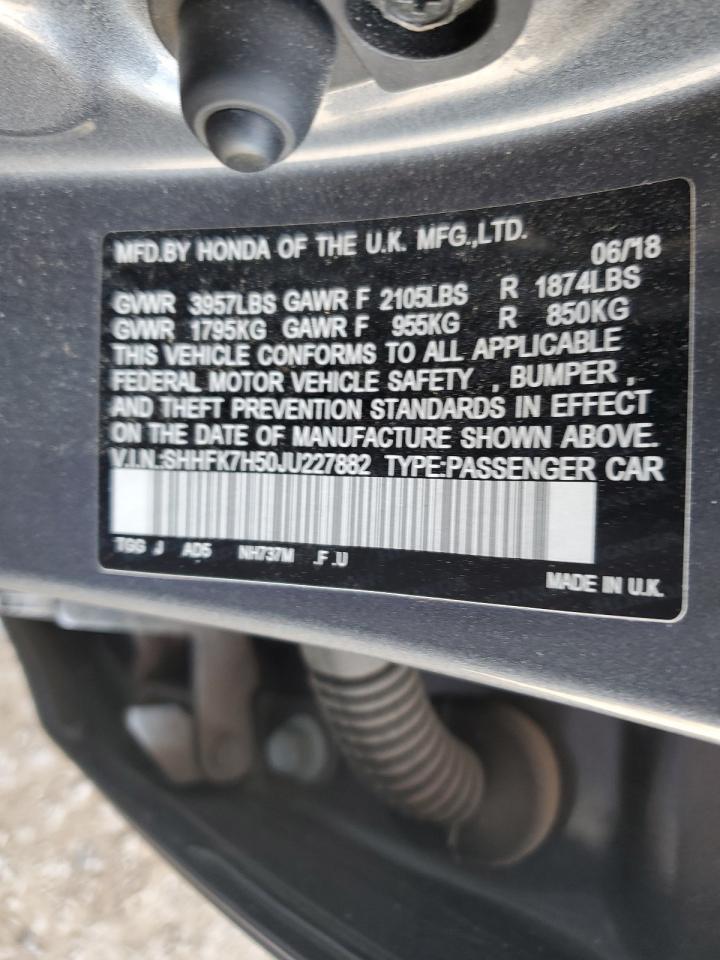 2018 HONDA CIVIC