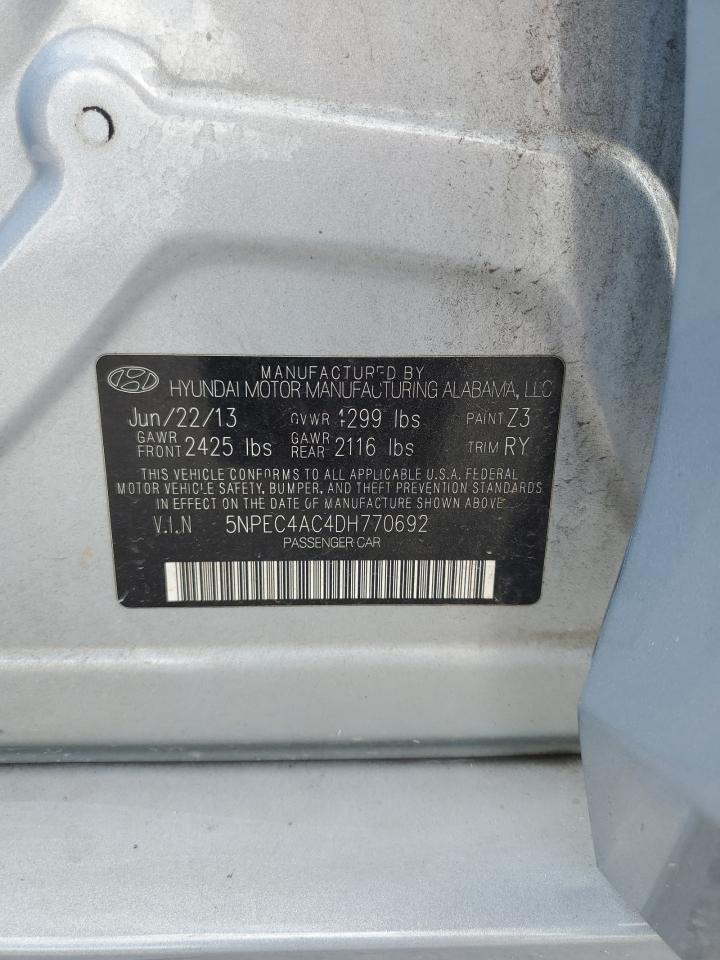 2013 HYUNDAI SONATA