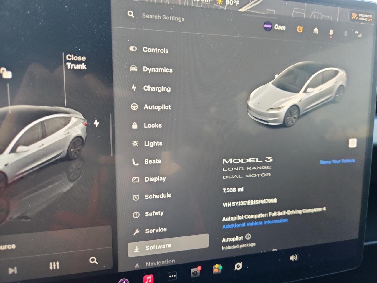 2025 TESLA MODEL 3