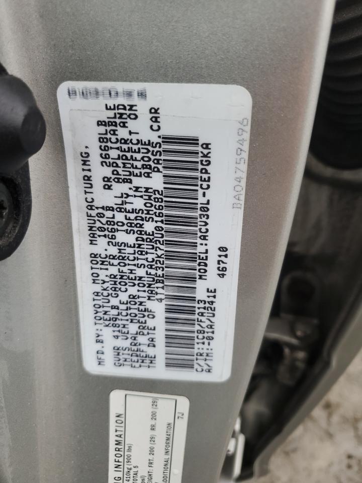 2002 TOYOTA CAMRY